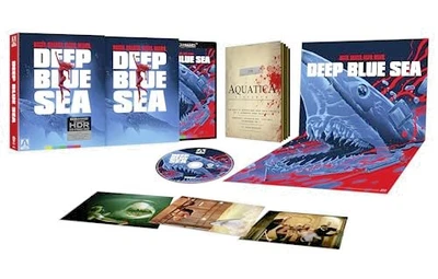 DEEP BLUE SEA {1999} ARROW LIMITED EDITION 4K UHD - NEW FACTORY SEALED - OOP!!!! - Image 1 of 4