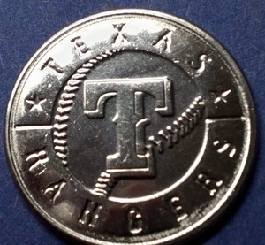 Ficha Texas Rangers--Envío gratuito - Imagen 1 de 6