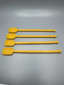 Vintage Lot of 4 Western International Hotels Swizzle Sticks – Pre-Owned - Picture 1 of 3