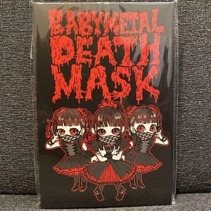 [Unopened] BABYMETAL Death Mask Black Official Goods FASHION MASK (5 pieces) - Picture 1 of 12