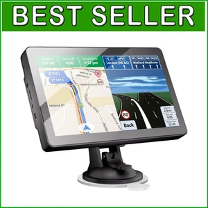 Professional 9-Inch GPS for Trucks & Cars - Free Lifetime Map Updates Included - Picture 1 of 9