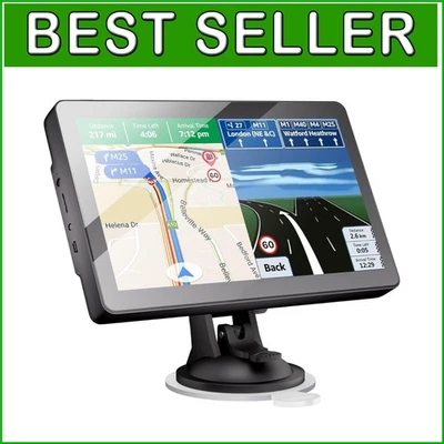 Professional 9-Inch GPS for Trucks & Cars - Free Lifetime Map Updates Included - Image 1 of 4