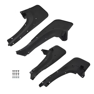 4X Guardabarros para Toyota 4Runner Limited SR5 05-09 76622-35100 Plástico Negro - Imagen 1 de 12