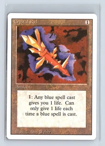 (2x) CRYSTAL ROD – MTG Magic the Gathering Card – Revised – Uncommon - Picture 1 of 6
