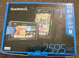 Garmin nüvi 2595LMT Touchscreen Bluetooth GPS Navigationssystem - unbekannte Updates - Bild 1 von 10
