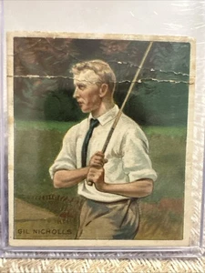 1910 T218 Champions Mekka Zigaretten Golf Gil Nichols🔥🔥🔥 - Bild 1 von 6