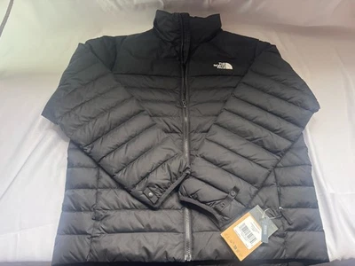 Medium. The North Face Minoqua Men's Insulated Flare 2 Down Jacket. Black FZ - Image 1 of 4