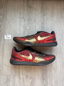 Nike Kobe KB Mentality Iron Man Black/Gold/Red | 704942-008 | Size 14 Mens US - Picture 1 of 10
