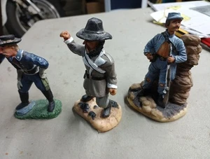 Drei verschiedene Statuen Bürgerkrieg anderes Lot - Bild 1 von 8