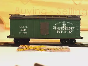 HO wood beer reefer Budweiser SRLX16489 hand applied ladders (MO010708) - Picture 1 of 11