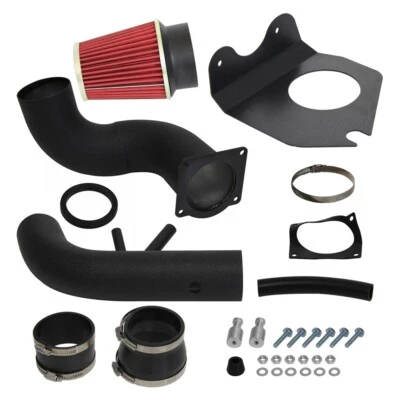 Cold Air Intake System Kit & Filter For 1996-2004 Ford Mustang GT 4.6L V8 Black - Imagem 1 de 4
