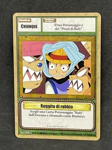 ONE PIECE TCG PROMO RUGGITO DI RABBIA BA-W22 ITA NM - Picture 1 of 2