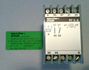 Altavoz y zapato RT2-A Thermistor protection relé 240V / 2A - Imagen 1 de 2