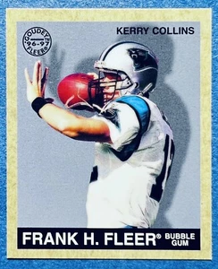 1997 Fleer Goudey Football #83 Kerry Collins Carolina Panthers 🏈 NM or Better - Picture 1 of 3