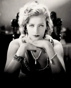 Classic Hollywood Movie Star GRETA GARBO Staring at Camera Picture Photo 6"x8" - Picture 1 of 1