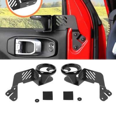 For Jeep Wrangler JL JLU/Gladiator JT 2018-2024 Accessories Driver Cup Holder  Foto 1 de 4