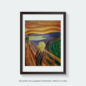 Art print Munch The Scream giclee poster print gallery wall Art famous Art - Picture 1 of 12