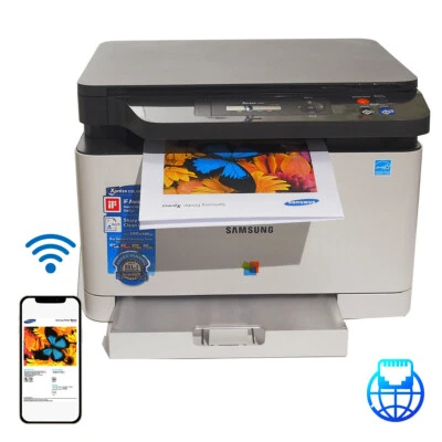 stampante Laser color Samsung Xpress SL-C480W WiFi Lan Multifunzione Revisionata - Bild 1 von 4