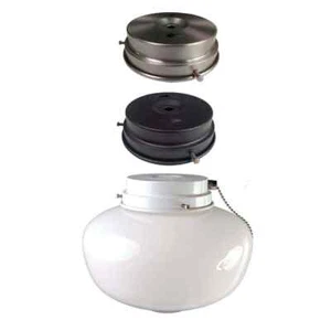 Hampton Bay 1-Light Multi-Finish Ceiling Fan Globe LED Light Kit - Picture 1 of 2