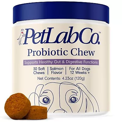 Probiotics for Dogs,Support Gut Health & Seasonal Allergies -Salmon Flavor-30 Ct - Image 1 of 4