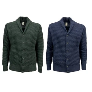 GRP cardigan uomo sciallato tecnico SPOTKNIT TEC 2 SHAWL lana MADE IN ITALY - Imagen 1 de 7