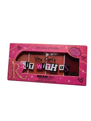 Makeup Revolution x Mean Girls You Can’t Sit With Us 4 Pan Cream Blush Palette - Image 1 of 4