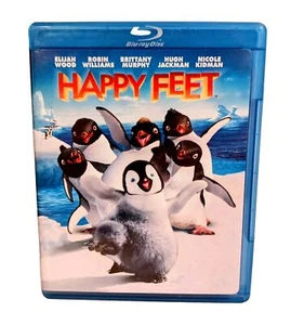 Happy Feet: Blu-Ray Robin Williams 2006 Musical Comedy Great Condition Free Ship - Picture 1 of 4
