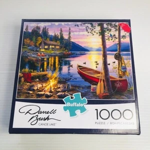 Jigsaw puzzle Buffalo Games Darrell Bush Canoe Lake 11240 - Picture 1 of 4