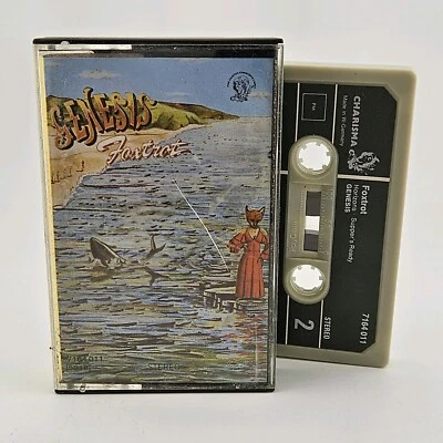 Genesis Foxtrot - Cassette Tape - 1972 Made In Germany - Rare - Image 1 of 4
