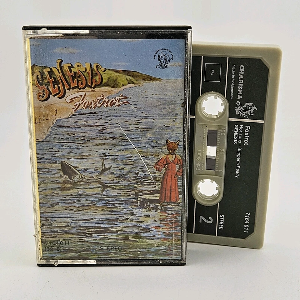 Genesis Foxtrot - Cassette Tape - 1972 Made In Germany - Rare - Image 1 of 4