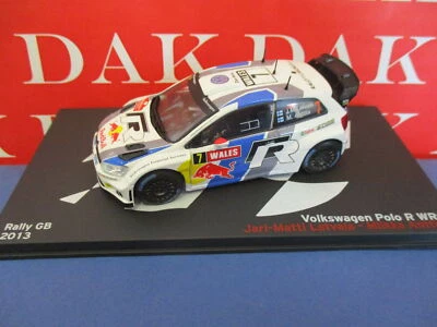 Die cast 1/43 Modellino Auto Volkswagen Polo R WRC Rally Wales 2013 J-M. Latvala - Immagine 1 di 4