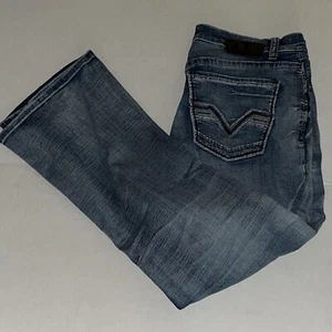 BKE Jeans Herren 33S (35x29) Blau Denim Tyler Relaxed Fit Straight-Leg Medium Wash - Bild 1 von 8