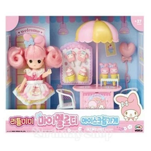 Little Mimi X Sanrio Characters MY MELODY ICE Cream Shop Market Figure Doll Toy - Picture 1 of 4