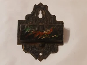 Caja fuerte decorativa vintage de hierro fundido - 2 de 2 - Imagen 1 de 4