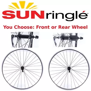 Sun Ringle CR-18 700c Ruota bici ibrida in lega anteriore o posteriore (135) nero - Foto 1 di 5