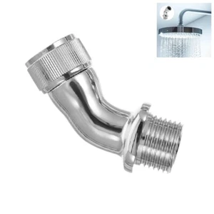 1 Pc Shower Elbow Adapter 45??Angle Extender For Shower Head G1/2 Male To Female - Picture 1 of 9
