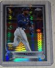 WANDER FRANCO  / 2022 Topps Chrome / PRISM Parallel  / #35 / Rays