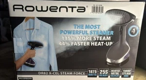 Rowenta Hand Held Fabric Steamer, 1875-Watts Blue/Black, NIP - Picture 1 of 5