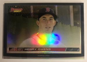 2015 Bowman's Best HENRY OWENS - Hi Def Heritage Insert #HDH-HO - Red Sox - Picture 1 of 2