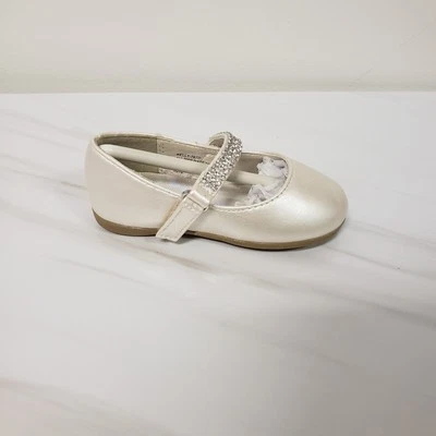 Pisos KELLY marfil estrás para bebé niña Foto 1 de 4