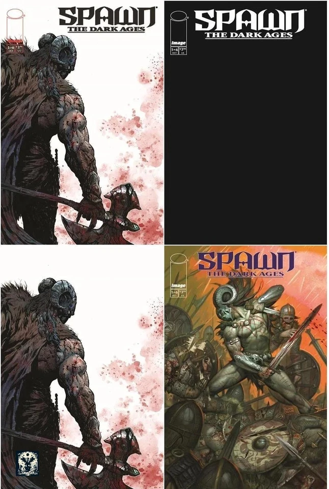 SPAWN THE DARK AGES #1  Cover A B C D 1:50 Variant Options PRESALE 11/5/25 - Image 1 of 1