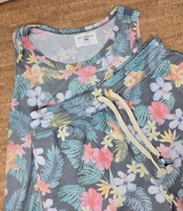 Sol Angeles Shorts & Shirt Men's M Tropical Drawstring Casual Preppy Summer - Picture 1 of 12