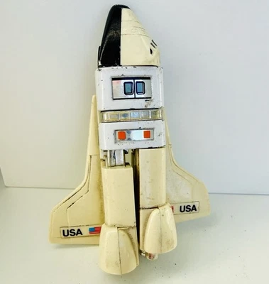 1985 Bandai NASA Super GOBOTS SPAY-C Robô Ônibus Espacial Transformador Brinquedo - Imagem 1 de 4