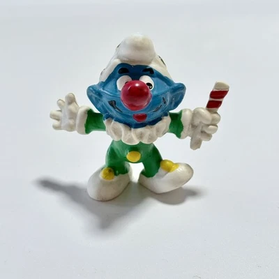 Figura Payaso Pitufo Bufón Pitufo Los Pitufos 20090 De Colección Bully Peyo Figura Coleccionista Foto 1 de 4