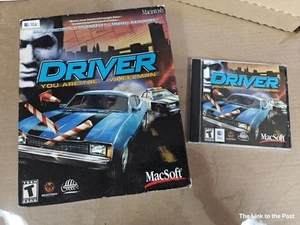 Driver: You Are the Wheelman MAC Version Rare Big Box 2000 - Picture 1 of 10