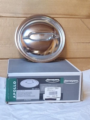 (BELGIUM) Demeyere Apollo Lid 5.5'' Stainless Steel / " Burger Press "