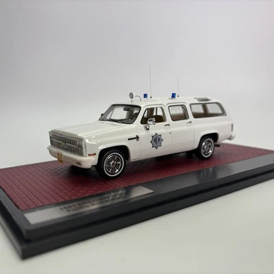 Matrix 1/43 1981 Chevrolet C10 Politie Rotterdam White Resin Car Model - Image 1 of 4