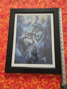 Handgefertigte gerahmte Welt Diamant Kunst - Bild 1 von 4