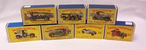 Matchbox Models of Yesteryear Lot 7 with Boxs Y-7,9,10,11,12,13,14 - Picture 1 of 4