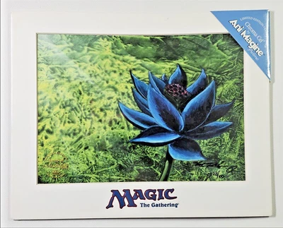 CHRISTOPHER RUSH AUTO MAGIC MTG LOTO NEGRO 1998 IMPRESIÓN SELLADA PRUEBA DE ARTISTA/100 Foto 1 de 3